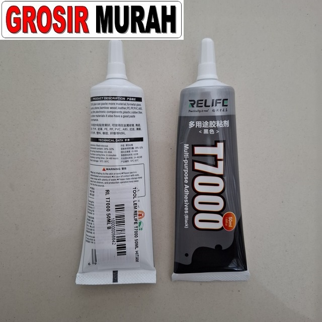 Lem Relife T7000 50Ml Hitam
