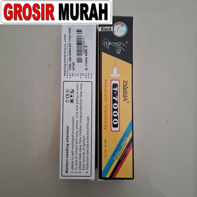 Lem Zhanlida T7000 50ml Hitam