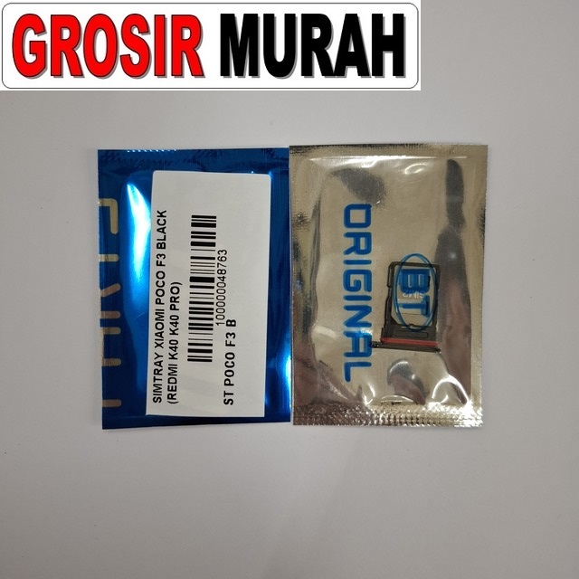 Simtray Poco F3 Redmi K40 K40 Pro Black
