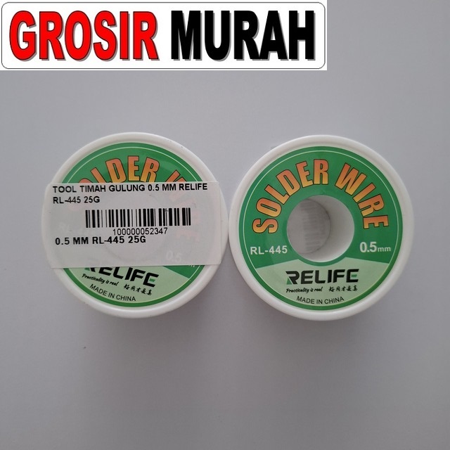 Timah Gulung 0.3mm Relife RL-445 25G