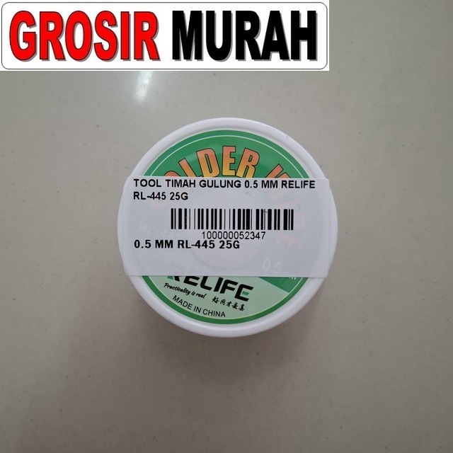Timah Gulung 0.5mm Relife RL-445 25G