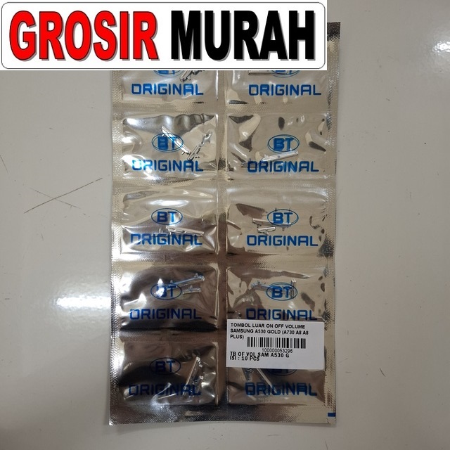 Tombol Luar On Off Volume Samsung A530 A730 A8 A8 Plus Gold