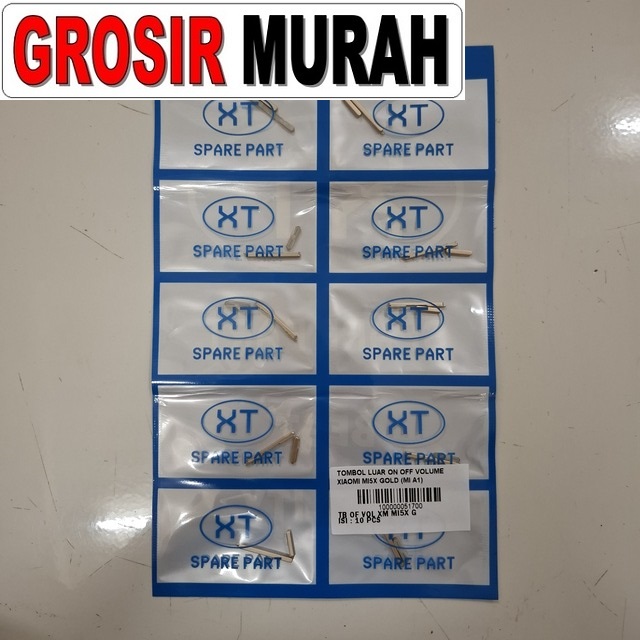 Tombol Luar On Off Volume Xiaomi Mi5X Gold Mi A1