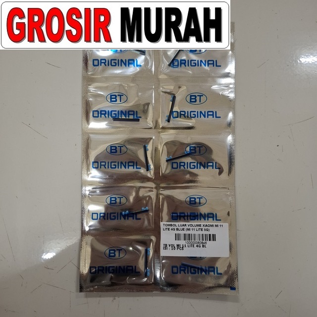Tombol Luar Volume Xiaomi Mi 11 Lite 4G Blue kompatibel Mi 11 Lite 5G