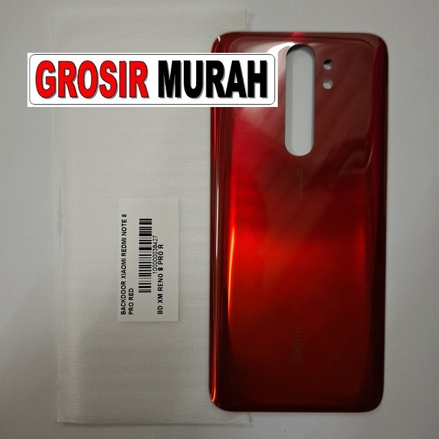 Backdoor Redmi Note 8 Pro Red
