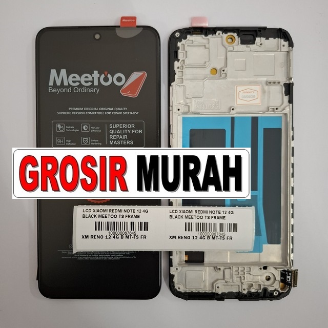 LCD Xiaomi Redmi Note 12 4G Meetoo Frame