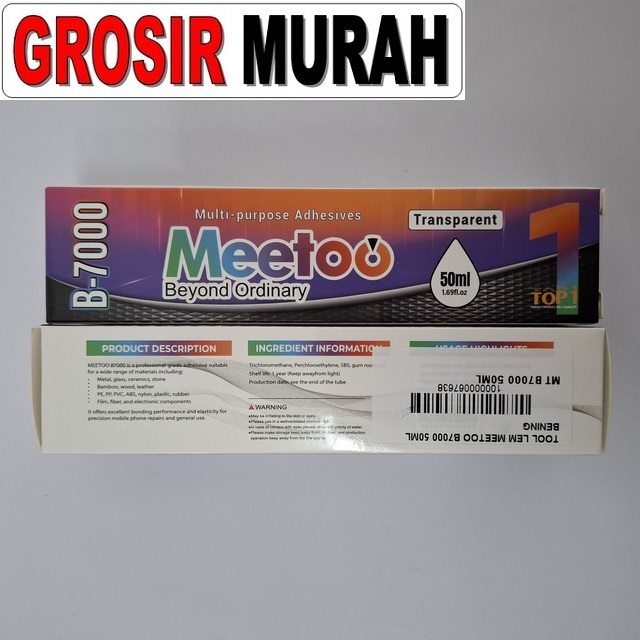 Lem Meetoo B7000 Bening 50ml