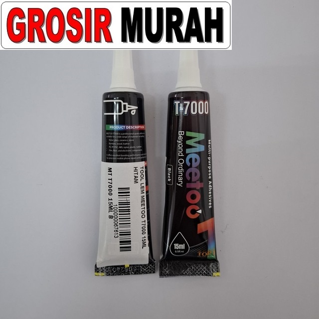 Lem Meetoo T7000 Hitam 15ml