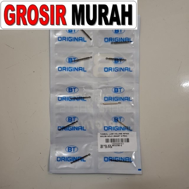 Tombol Luar Volume Infinix X6525B Smart 8 Pro Gold