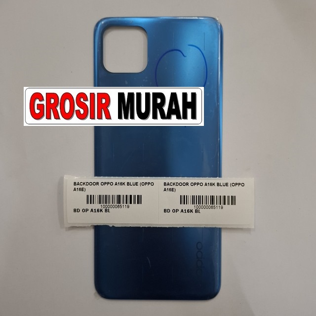 Backdoor Oppo A16K A16E Blue