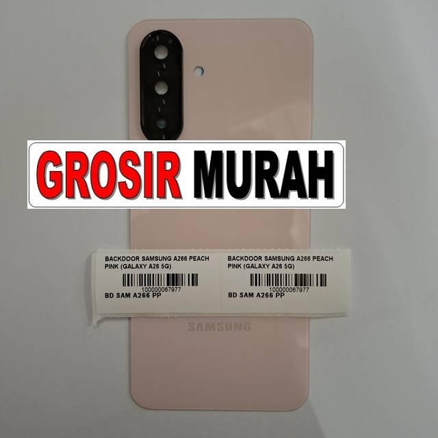 Backdoor Samsung A266 Galaxy A26 5G Peach Pink