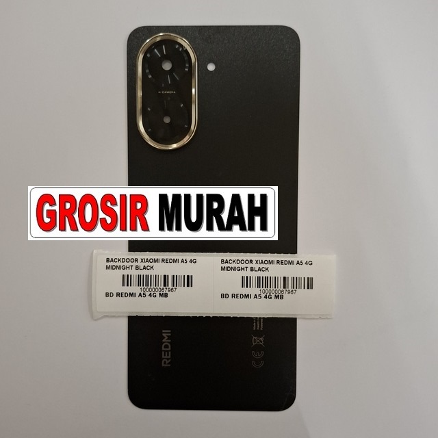 Backdoor Redmi A5 4G Midnight Black