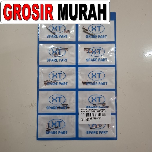 Tombol Luar On Off Volume Infinix X6873 X6876 GT 30 Pro 5G GT 30 5G Black
