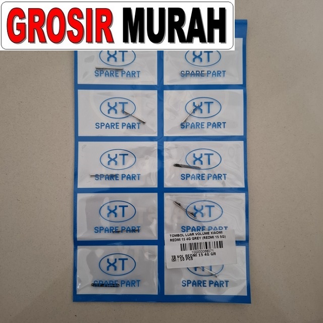 Tombol Luar Volume Redmi 15 4G Redmi 15 5G Grey