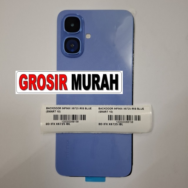 Backdoor Infinix X6725 Smart 10 Iris Blue