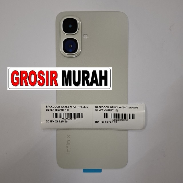 Backdoor Infinix X6725 Smart 10 Titanium Silver