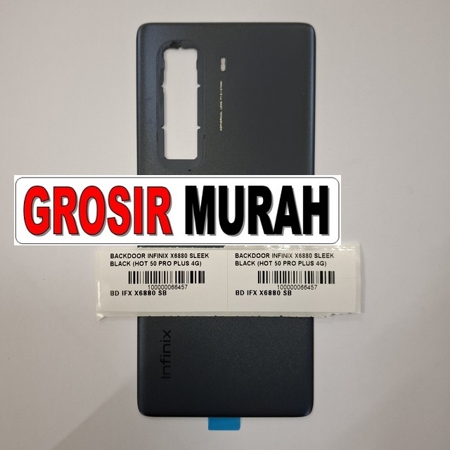 Backdoor Infinix X6880 Hot 50 Pro Plus 4G Sleek Black