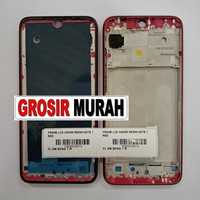 Frame LCD Redmi Note 7 Red