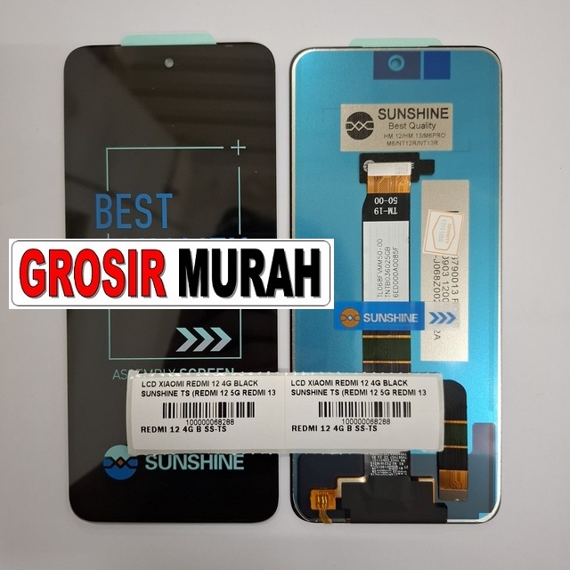 LCD Redmi 12 4G Sunshine Redmi 12 5G Redmi 13 4G 5G Note 12R Note 13R Poco M6 4G