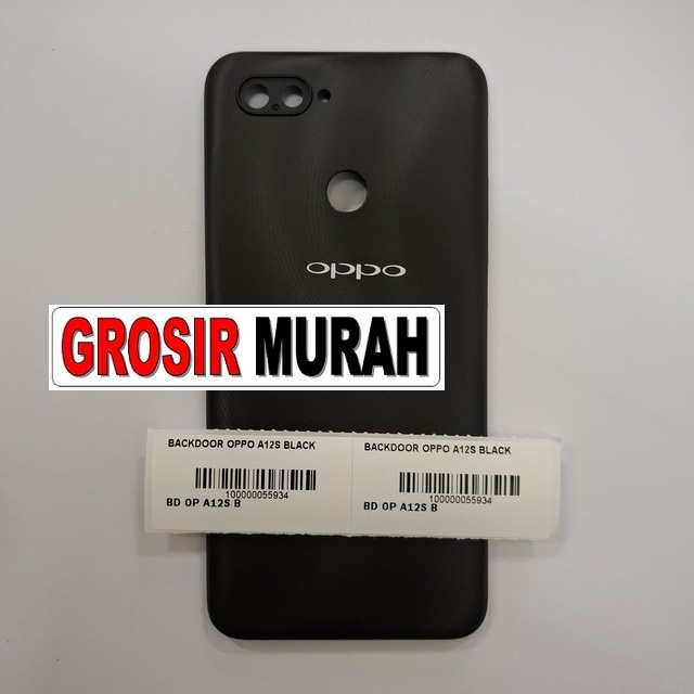 Backdoor Oppo A12S Black