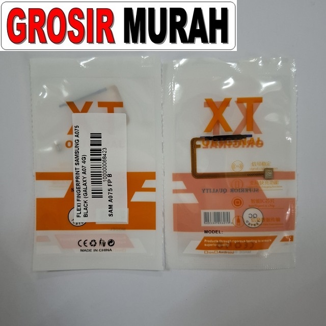Flexi Fingerprint Samsung A075 Black Galaxy A07 4G
