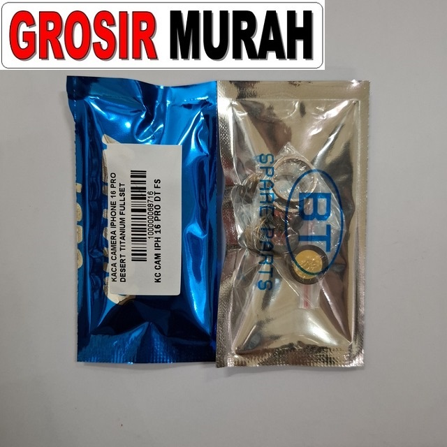 Kaca kamera iPhone 16 Pro Desert Titanium fullset