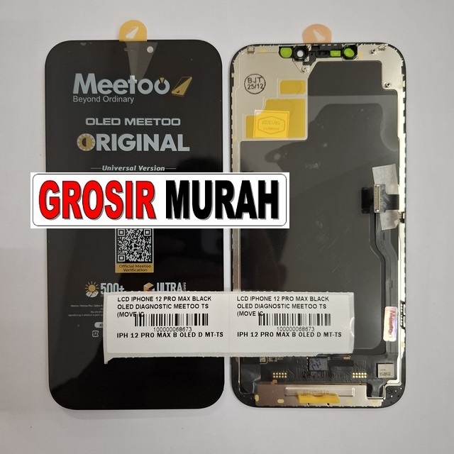 LCD iPhone 12 Pro Max OLED Diagnostic Meetoo Black