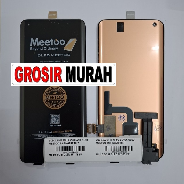 LCD Xiaomi Mi 10 5G OLED Meetoo Fingerprint Black