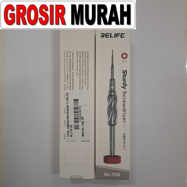 Obeng Min iPhone 17 Relife RL-728 2D