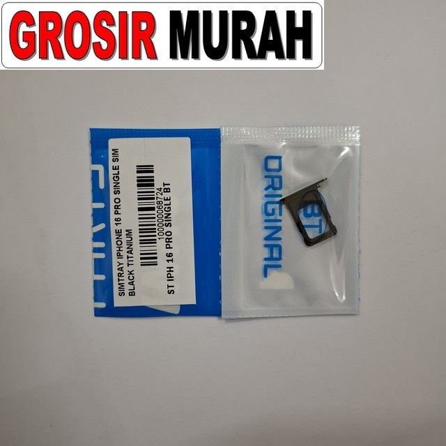 Simtray iPhone 16 Pro Single SIM Black Titanium