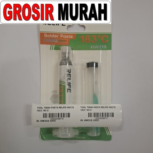 Timah Pasta Relife HW21S 10CC 183C