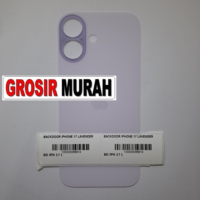 Backdoor iPhone 17 OEM Lavender housing belakang