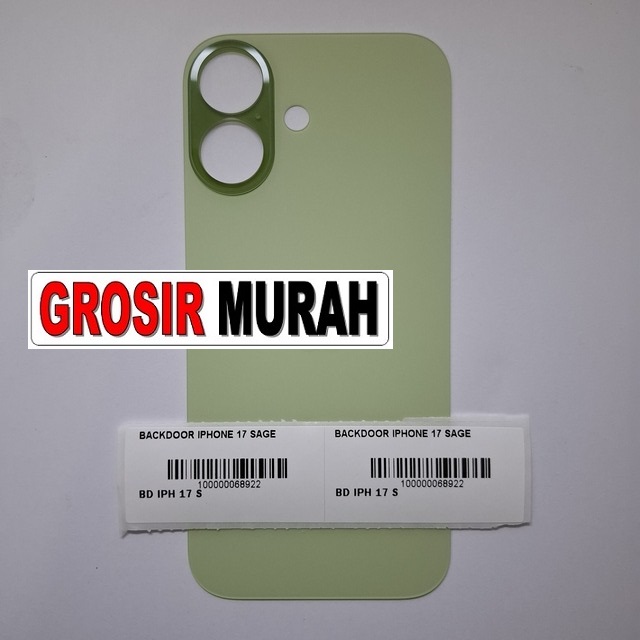 Backdoor iPhone 17 OEM Sage housing belakang