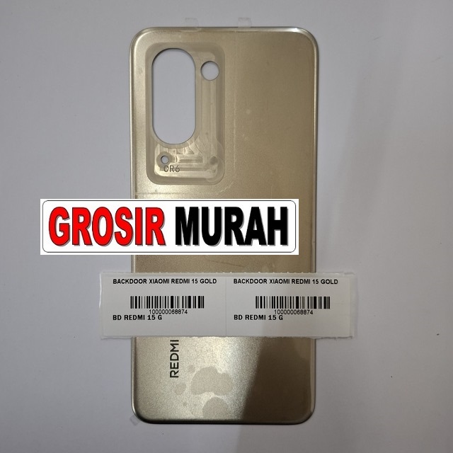 Backdoor Xiaomi Redmi 15 4G Gold