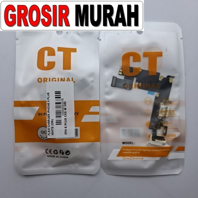 Flexi Charger iPhone 6 Plus ORI White