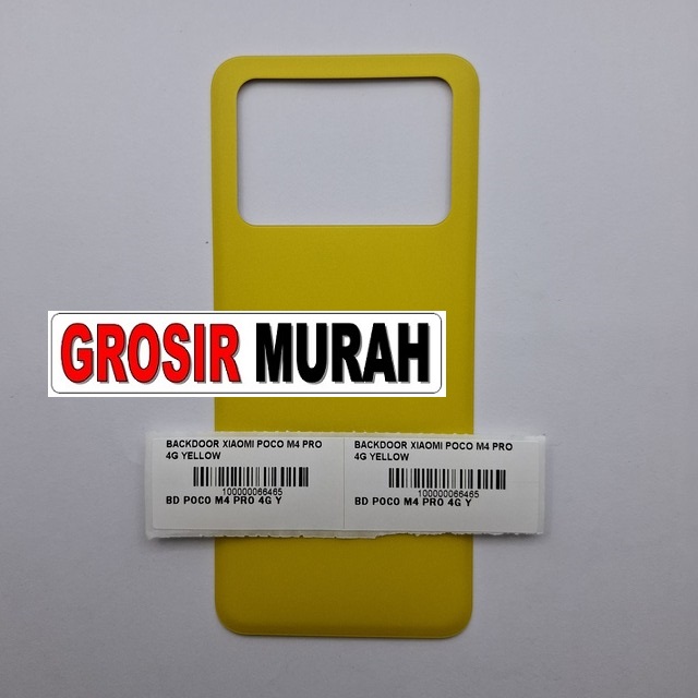 Backdoor Poco M4 Pro 4G Yellow