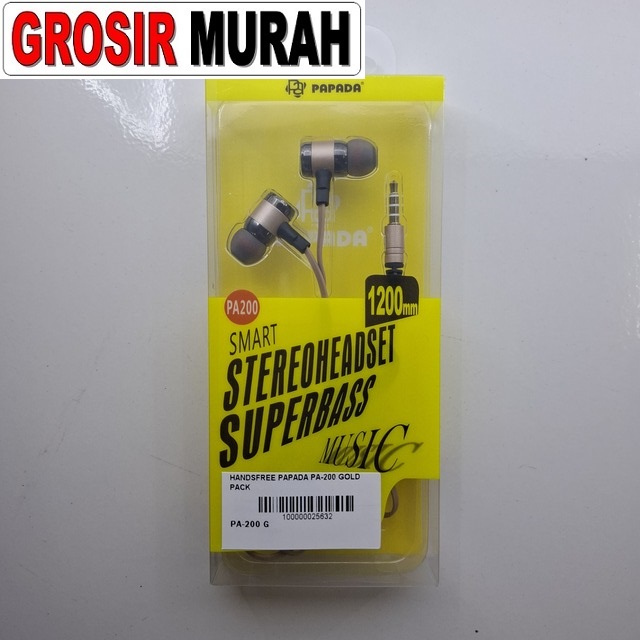 Handsfree Papada PA-200 Gold Pack
