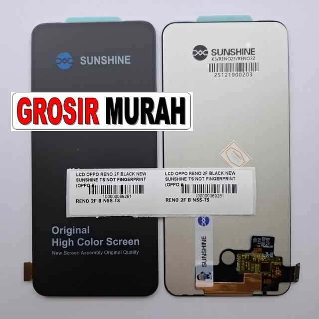 LCD Oppo Reno 2F New Sunshine Black Oppo K3 Reno 2Z Realme X