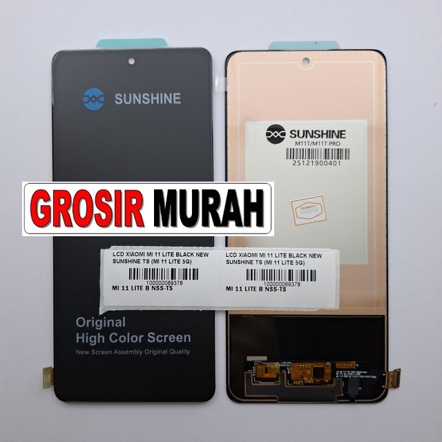 LCD Xiaomi Mi 11 Lite New Sunshine Mi 11 Lite 5G Black