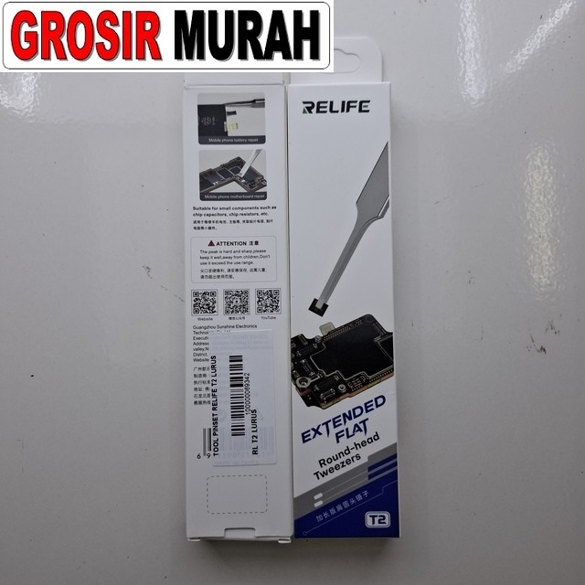 Pinset Relife T2 Lurus Presisi Tinggi