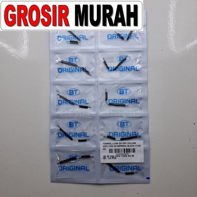 Tombol Luar On Off Volume Vivo Y200 4G Imperial Black Y200 5G