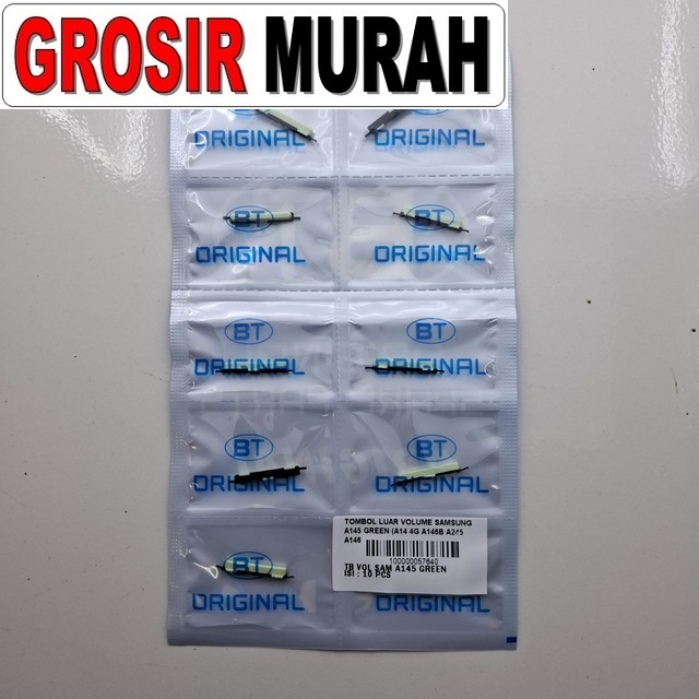 Tombol Luar Volume Samsung A145 A14 4G A146B A245 A146 5G A24 4G Green