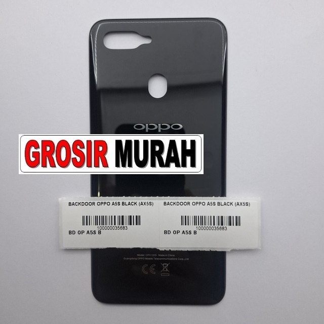Backdoor Oppo A5S Ax5S Black