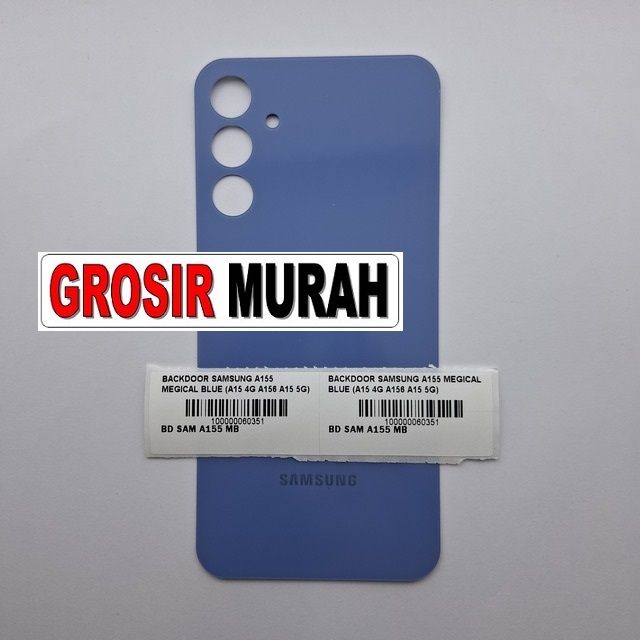 Backdoor Samsung A155 A15 4G A156 A15 5G Megical Blue