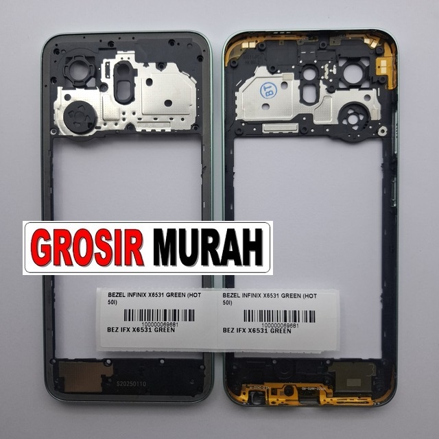 Bezel Infinix X6531 Hot 50I Green