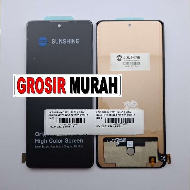 LCD Infinix X6731 New Sunshine X6731B S8681Ln Zero 30 4G 5G Itel S23 Plus