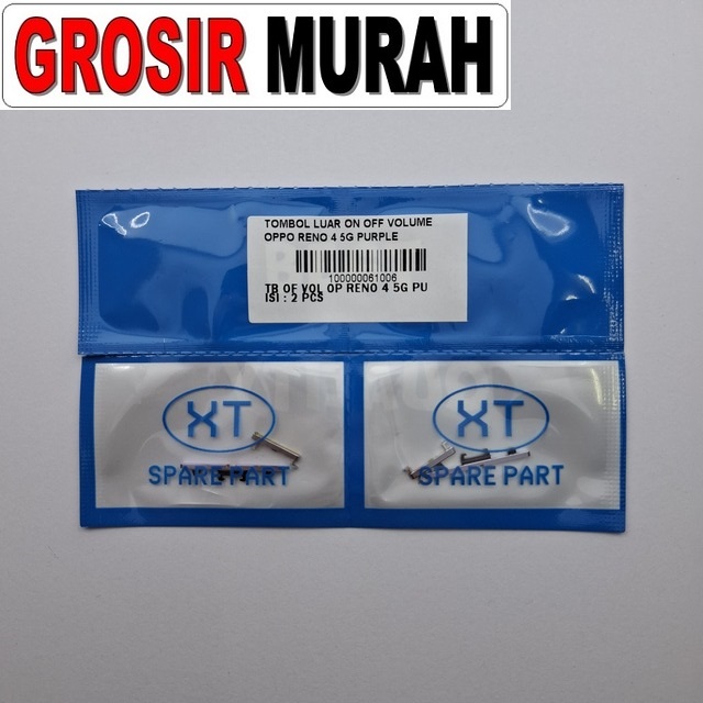 Tombol Luar On Off Volume Oppo Reno 4 5G Purple