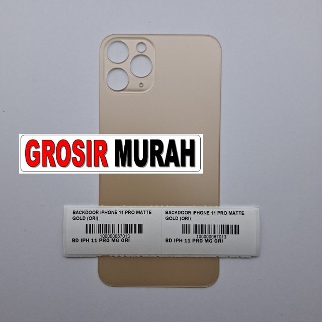 Backdoor iPhone 11 Pro Matte Gold Ori