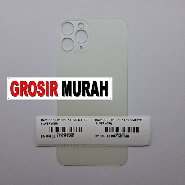 Backdoor iPhone 11 Pro Matte Silver Ori