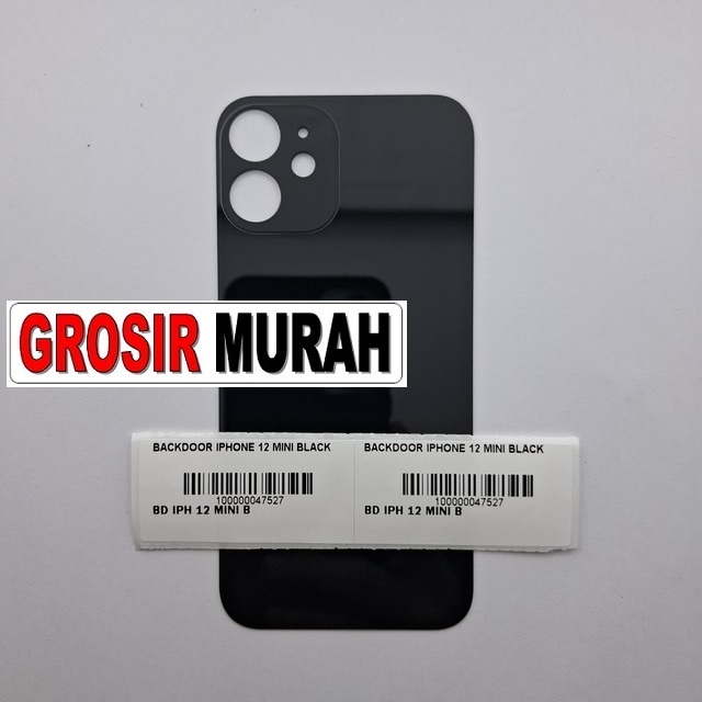 Backdoor iPhone 12 Mini Black